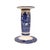 Dounton's Willow English candlestick. Made of porcelain and hand painted in blue with Chinese motifs from the tale "The...