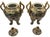 Gold Vintage Royal Satsuma Style Lidded Cachet Pots - A Pair For Sale - Image 8 of 12