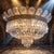 Large, fully functional, six-light circular crystal ceiling light with an E27 base. This ceiling lamp is designed around a...
