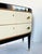 Brown Mid-Century Chest of Drawers in Lacquered Wood and Parchment, 1950 For Sale - Image 8 of 18