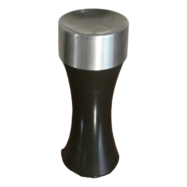 Monolith Ashtray in Wrought Metal and Aluminum, 1970s For Sale