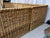 Tan Vintage Cane Rattan Wicker Sofa, 6 Piece For Sale - Image 8 of 8