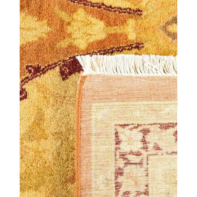 2000 - 2009 Mogul, One-of-a-Kind Hand-Knotted Area Rug in Brown, 9' 2" x 12' 3" For Sale - Image 5 of 8