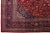 1950s Vintage Kashan Persian Wool Rug Handmade in Red For Sale - Image 4 of 7