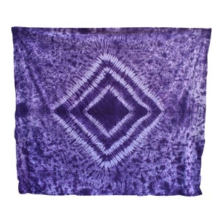 Vintage African Tie-Dye Textile For Sale