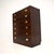 Brown Vintage Danish Chest of Drawers with Secretary, 1960 For Sale - Image 8 of 11