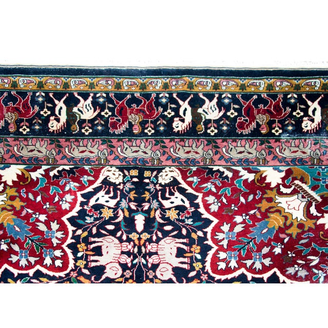Early 20th Century Persian Tabriz Rug For Sale - Image 15 of 15