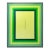 Contemporary Abstract Acrylic on Canvas "Autosuggestion (Green)" by Andy Harwood For Sale
