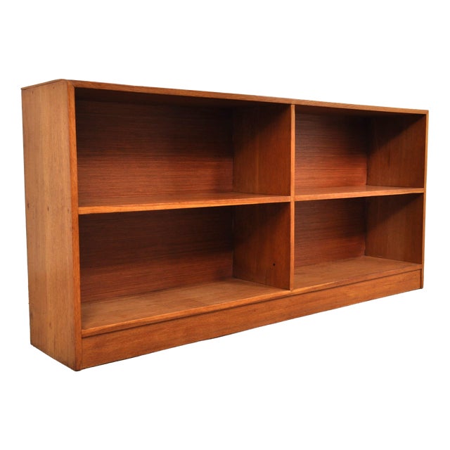 Vintage Oak Bookcase, 1930s For Sale
