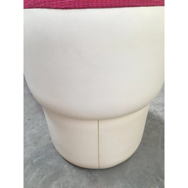 Set of Italian Faux Leather & Fabric Side Chairs, 1970s For Sale - Image 12 of 16