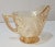 1960s 1960s Jeanette Iris Iridescent Flora Gold Creamer For Sale - Image 5 of 7