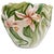 Vintage Italian Pink Iris Planter Cachepot For Sale - Image 4 of 12