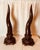 Rustic Maitland Smith Bronze Horn Form Sculptures For Sale - Image 3 of 9