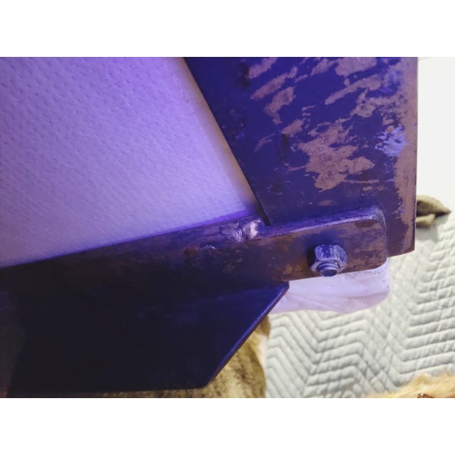 1980s Architectural Gilt Metal Double Bed – Heavy-Duty Designer Statement Frame For Sale - Image 13 of 13