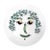 Ceramic Fornasetti Ceramic Vegetable Face Plate For Sale - Image 7 of 7