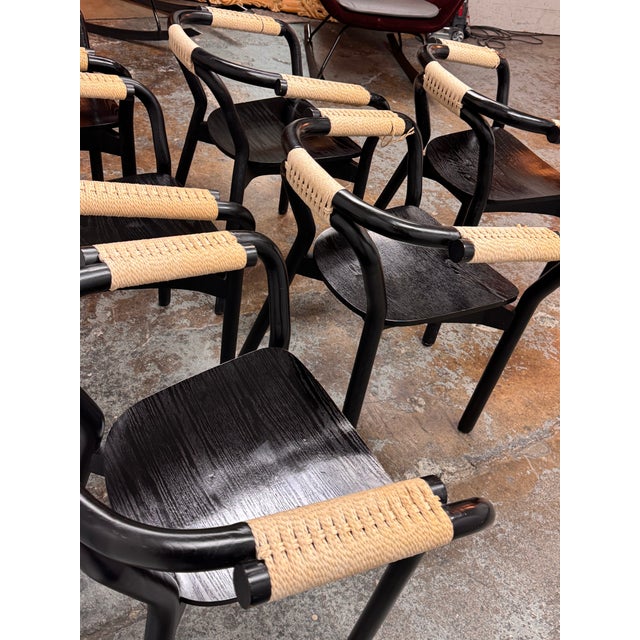 2020s Tatsuo Kuroda for Normann Copenhagen Knot Dining Chairs, Set of Six For Sale - Image 5 of 12