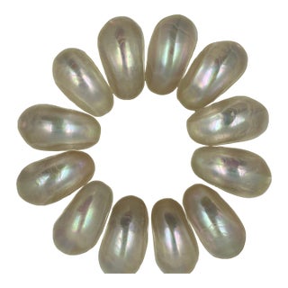 Late 20th Century Caviar Mother of Pearl Bowls - 12 pcs For Sale