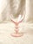 Art DecoPink Hand Blown Morgantown Cocktail Glasses / Coupes - Set of 4 For Sale In Savannah - Image 6 of 7