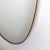 Mid-Century Modern Italian Wall Mirror with Brass Frame by Gio Ponti, 1960s For Sale - Image 9 of 12