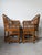 Vintage Brighton Pavilion Style Bamboo Accent Dining Chairs With Cushions - A Pair For Sale - Image 4 of 18