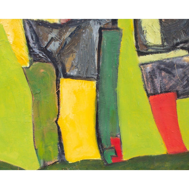 Abstract Oil on Canvas Painting by James L. Bruch For Sale - Image 10 of 10