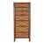 Carrie Bradshaw's English Aesthetic Bamboo Rattan Chest Dresser For Sale
