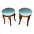 Pair of Biedermeier Stools, South Germany, circa 1820 This elegant pair of Biedermeier stools originates from South...