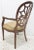 Walnut French Style Pinwheel Back Arm Chair For Sale - Image 4 of 7