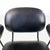 Black Modern Italian Chair in Metal and Black Leather with Arms, 1960s For Sale - Image 8 of 18