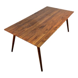 Sleek Mid-Century Modern Dining Table For Sale