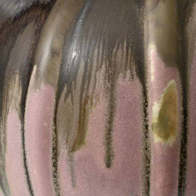 French Drip Glaze Jug frpm Gilbert Metenier, 1920s For Sale - Image 10 of 13