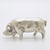 1970s Vintage Italian Handmade Silver 800 Pig Figurine, Arezzo, 1970s For Sale - Image 5 of 11
