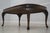 Queen Anne Hekman Burl Walnut Coffee Cocktail Table For Sale - Image 3 of 12