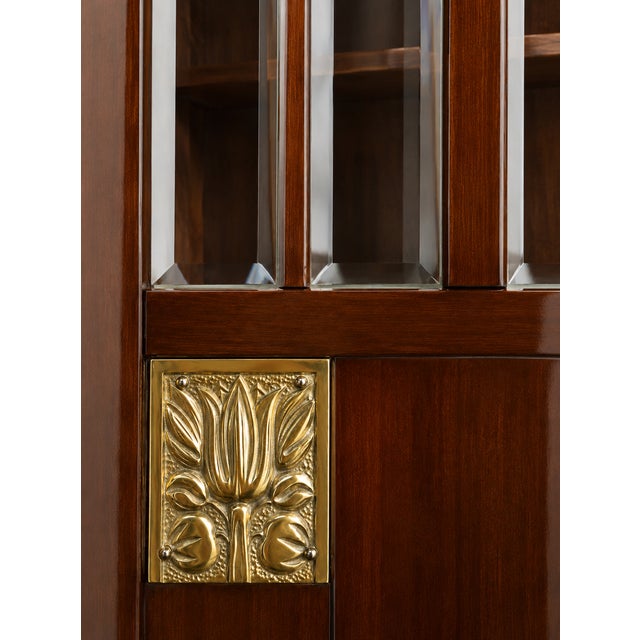 Secessionist Mirror with Display Case Components from Wiener Werkstätte, 1901 For Sale - Image 5 of 7