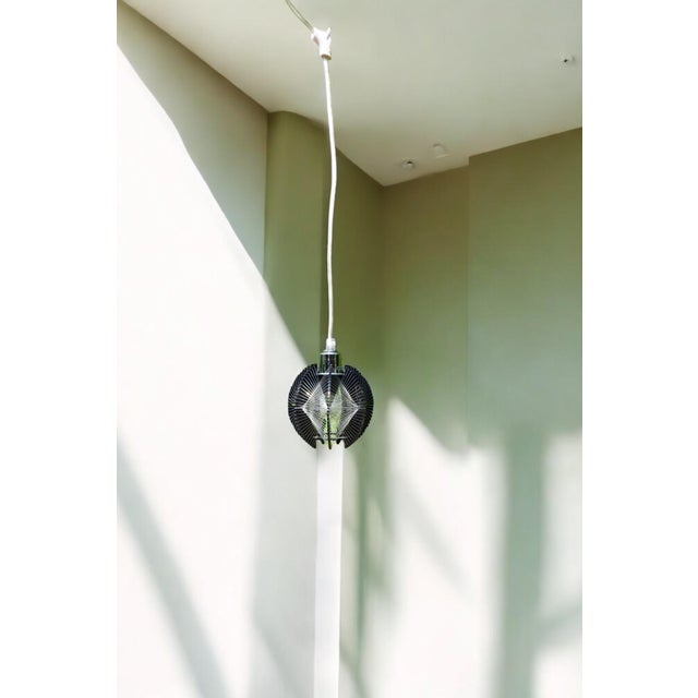 Small Geometric Window Lamp in the style of Paul Secon for Sompex For Sale - Image 6 of 10
