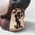 Shōwa Decorative Shigaraki Earthenware Tanuki with Sake Flask, Japan, 1970s For Sale - Image 6 of 11