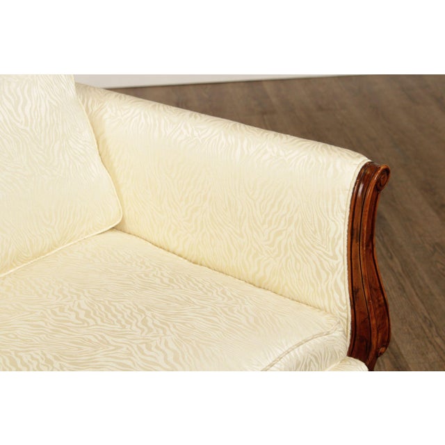 Mid 20th Century French Louis XV Style Carved Loveseat For Sale - Image 5 of 12