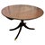 Brown 19th Century Victorian Round Folding Table with Bronze Details, England, 1850s For Sale - Image 8 of 8