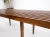 Wood Mel Smilow Slatted Solid Walnut Mid-Century Modern Bench on Tapered Dowel Legs For Sale - Image 7 of 12
