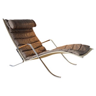 Vintage Grasshopper Armchair by Preben Fabricius and Jørgen Kastholm for Kill International, 1967 For Sale