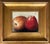 Vintage Still-life Paintings of Apples with Giltwood Frames, Pair Offered for sale is an elegant pair of small still-life...