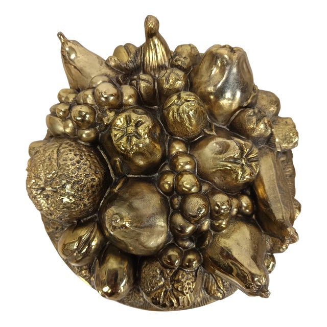 Ice Bucket with Golden Fruit Salad by Mauro Manetti, 1970s For Sale