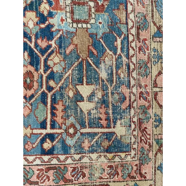 Antique Heriz Rug, 19th Century For Sale - Image 3 of 18