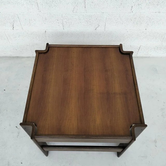 Wooden Zelda Side Table attributed to Sergio Asti for Poltronova, 1960s For Sale - Image 6 of 10