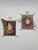 Art Deco Decorative Wall Art Pieces Featuring Ceramic Faces, 1990s, Set of 2 For Sale - Image 4 of 9