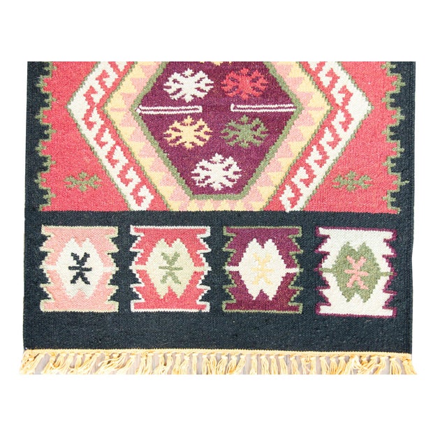 Vintage Afghani Kilim Runner For Sale - Image 13 of 16