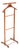 Vintage Edwardian Style Walnut Valet Clothes Stand For Sale