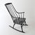 Vintage Scandinavian Rocking Chair by Lena Larsson for Nesto, 1960 For Sale - Image 6 of 15