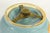 Sky Blue 1894-1926 Carlton Ware Armorial Crest W&r Stoke on Trent Tobacco Jar Cambridge For Sale - Image 8 of 15