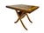 1970s Adjustable-Height Folding Marquetry Table, Don Shoemaker Style For Sale - Image 11 of 13